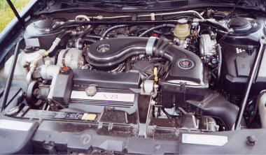 Moteur de Cadillac V8 transversal