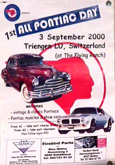 Affiche first All Pontiac Day
